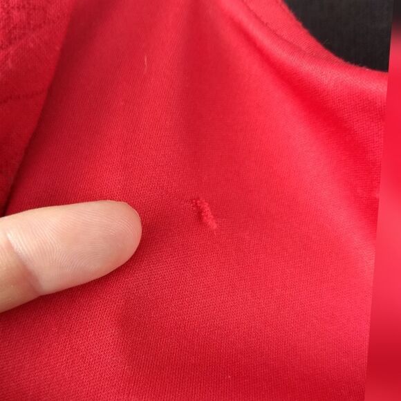 Torrid Textured Knit Skater Dress Red Size 6 - Picture 8 of 11